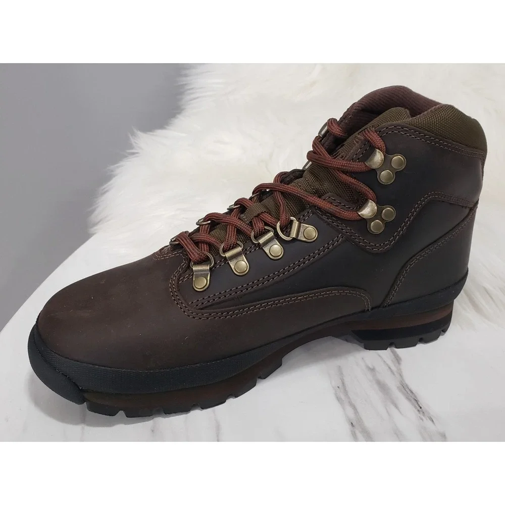 NEW WOMENS SIZE 10 Timberland Euro Hiker Waterproof Leather Mid boots shoes